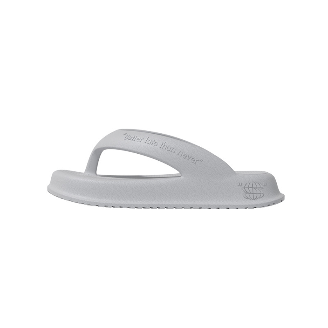 ビーチサンダル Flip Flops GRAY 正面 - SO3