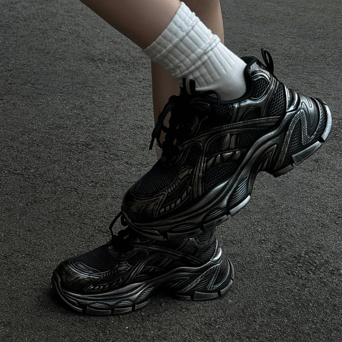 -CHIKOKU- 078 CHROME BLACK