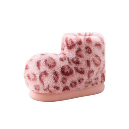 Peach Fuzzy Boots