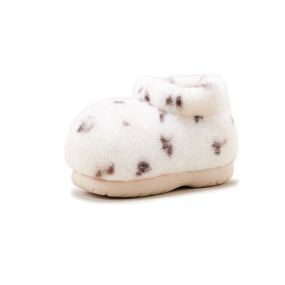 Panda Fuzzy Boots (Low cut)