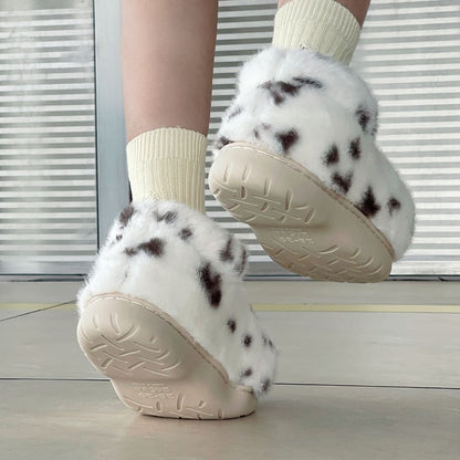 Panda Fuzzy Boots (Low cut)