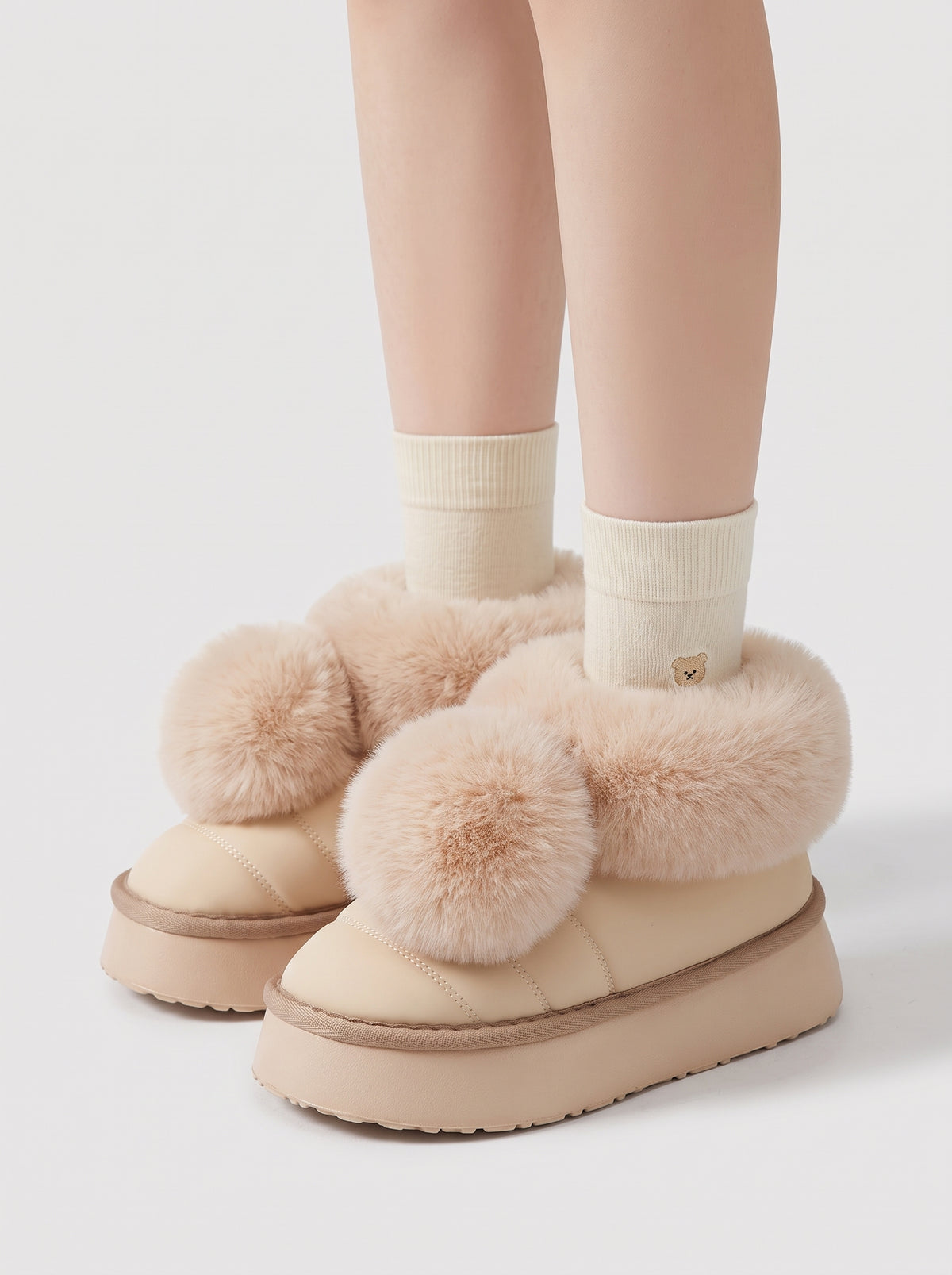 Cream Puff Boots